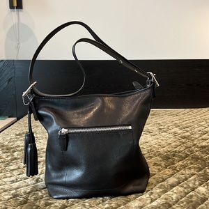 COACH Black Leather Bag